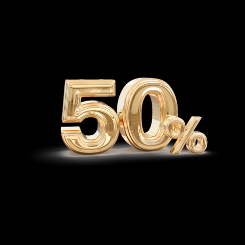 Spara 50%