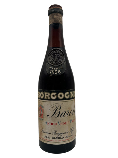 Barolo Antichi Vigneti Borgogno 1958 Reserv