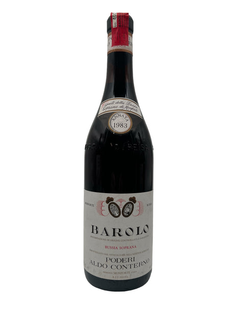 Barolo 1983 Aldo Conterno Bussia Sopran