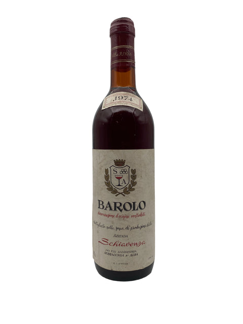 BAROLO 1974 SCHIAVENZA
