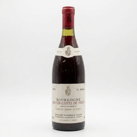 Bourgogne Hautes Cotes de Nuits Domaine Dominique Guyon 1983