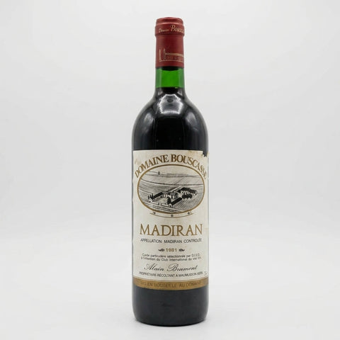 Madiran Domaine Bouscassé 1981