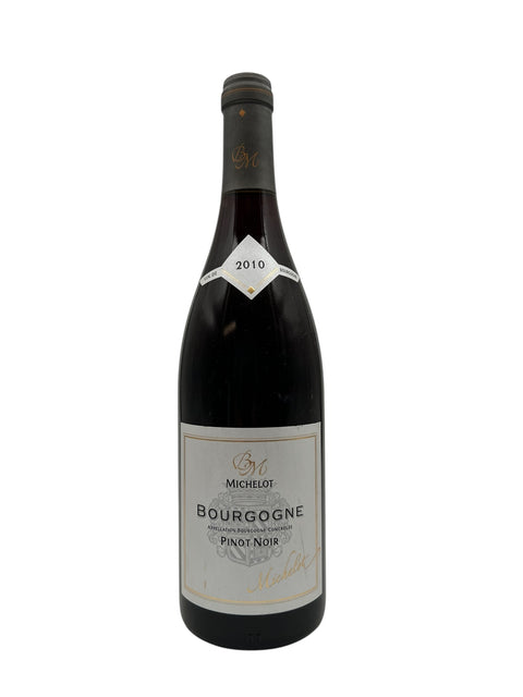 Flaska Bourgogne Michelot 2010 rött vin