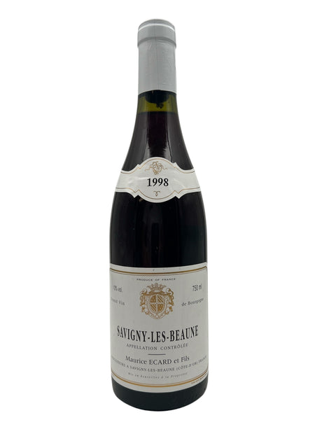 Flaska Savigny-les-Beaune Maurice Ecard 1998 rött vin