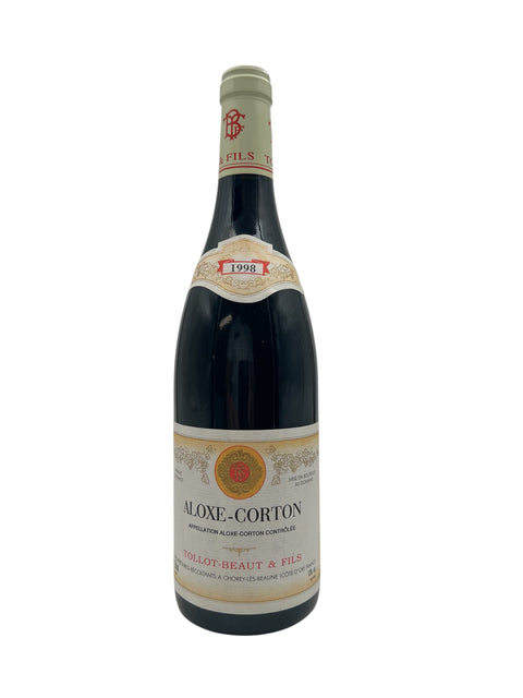 Flaska Aloxe-Corton 1998 från Tollot-Beaut & Fils