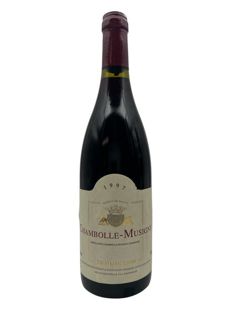 Flaska Chambolle-Musigny rödvin årgång 1997