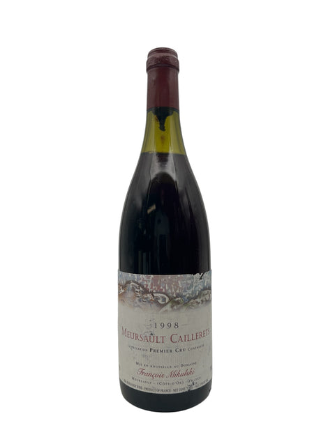 Flaska Meursault Caillerets från François Mikulski 1998