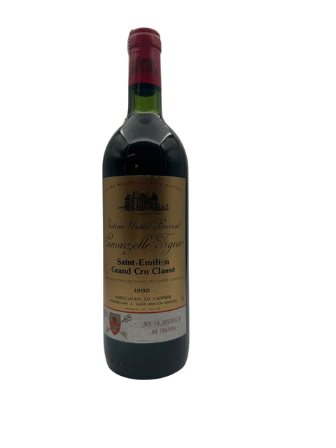 Flaska Lamazelle Figeac 1982 Saint-Emilion Grand Cru Classé