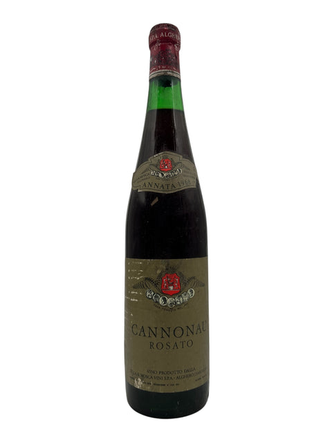 Flaska Cannonau Rosato från Sella e Mosca, 1968