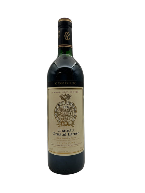 Flaskbild på Gruaud Larose Château 1988 rött vin från Bordeaux