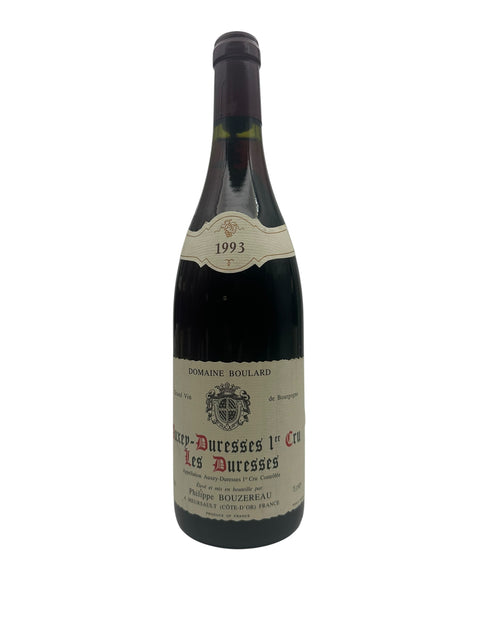 Flaska Auxey-Duresses Domaine Boulard 1993 rött vin