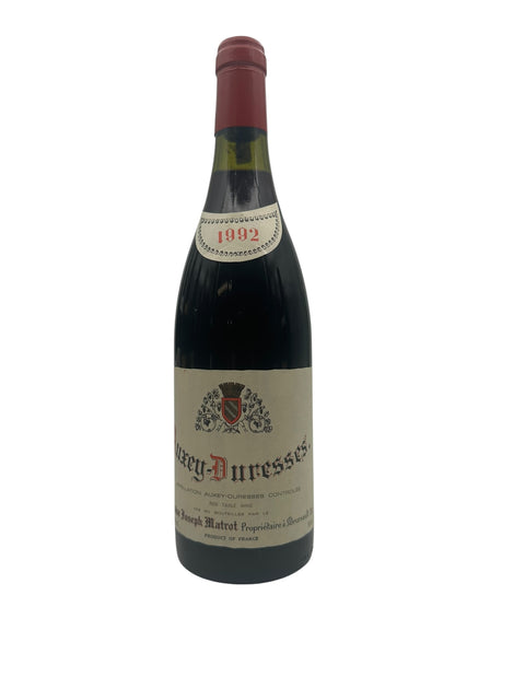 Flaska Auxey-Duresses Joseph Matrot 1992 rött vin