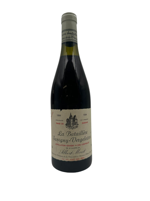 Flaska Savigny Vergelesse Albert Moret 1994 rött vin
