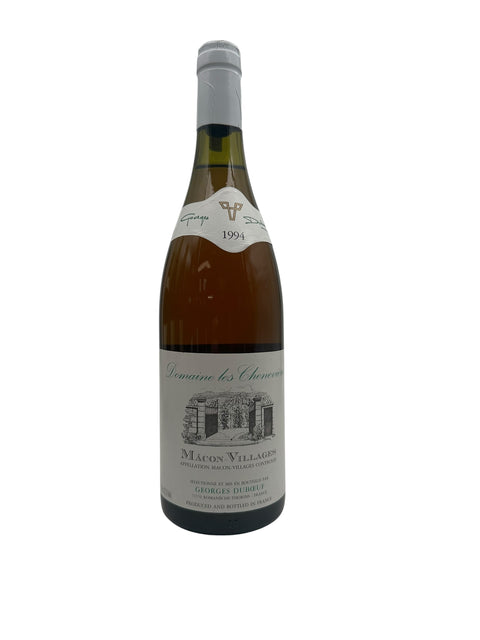 Mâcon Village vitt vin från Georges Duboeuf årgång 1994