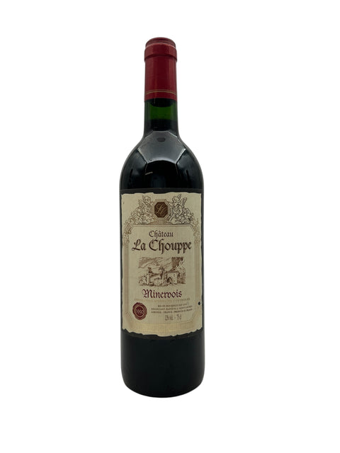 Flaska Minervois Château La Chouppe 1999 rött vin