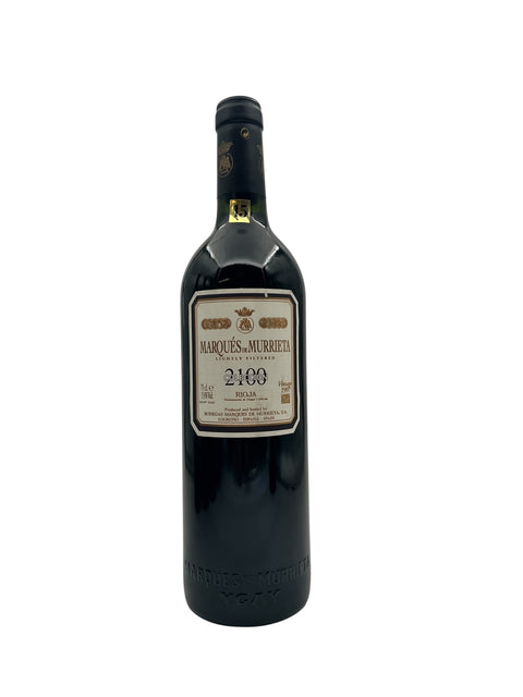 Flaska Dalmau Marqués de Murrieta 2003 Rioja rött vin