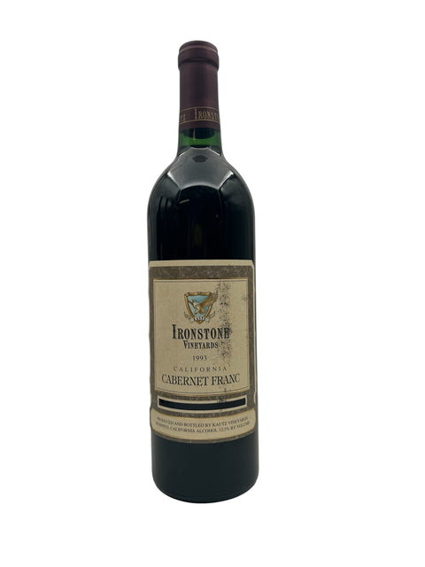 Flaska Ironstone Cabernet Franc 1993 rött vin