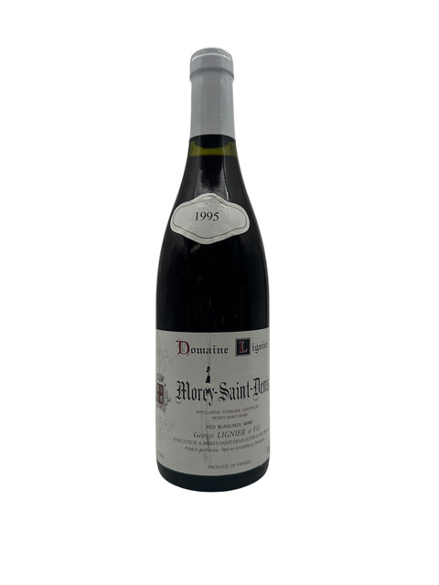 Flaska Morey-Saint-Denis från Domaine Lignier årgång 1995