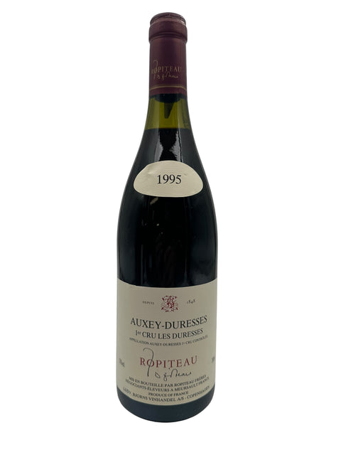 Flaska Auxey-Duresses Ropiteau 1995 rött vin
