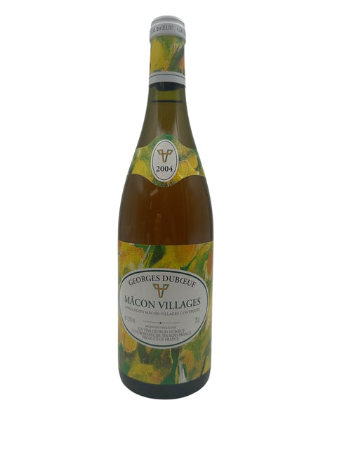 Flaska Mâcon Villages Georges Dubœuf 2004 vitt vin
