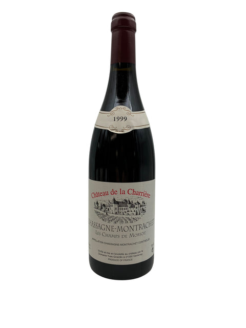 Flaska Chassagne-Montrachet Château de la Charrière 1999