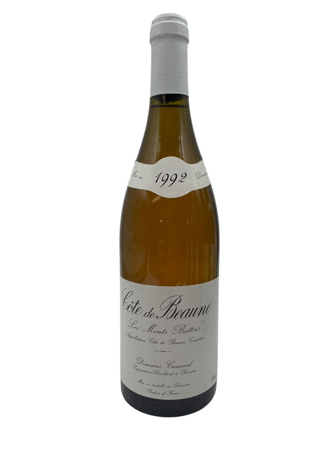 Flaska vitt vin från Côte de Beaune från 1992 från Domaine Cavaerd