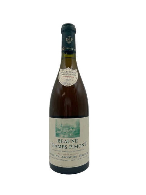 Flaska Beaune Champs Pimont 1997 från Jacques Prieur