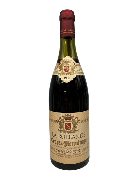 Flaska La Rollande 1985 Crozes-Hermitage rött vin