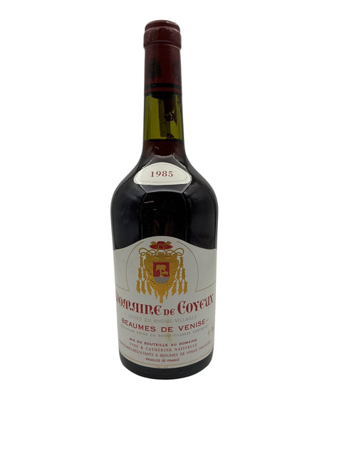 Flaska Beaumes de Venise 1985 från Domaine de Coyeux