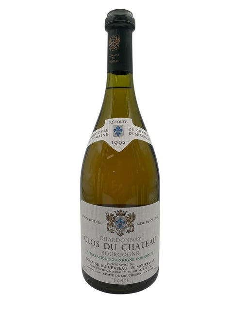 Flaska Clos du Chateau 1992 från Bourgogne