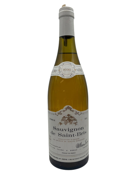 Flaska Sauvignon de Saint-Bris 1990 från William Fevre
