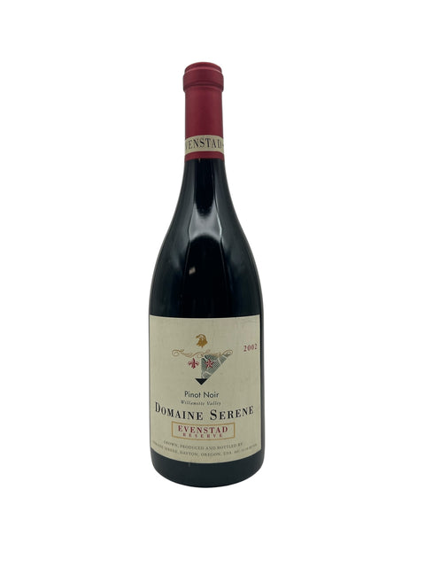Flaska Evenstad Domaine Serene 2002 rött vin