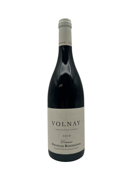 Volnay Nicolas Rossignol 2010 rödvinsflaska