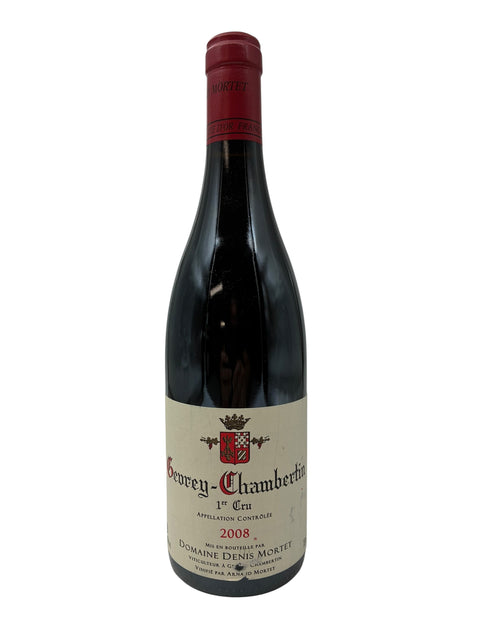 Flaska av Gevrey-Chambertin Domaine Denis Mortet 2008