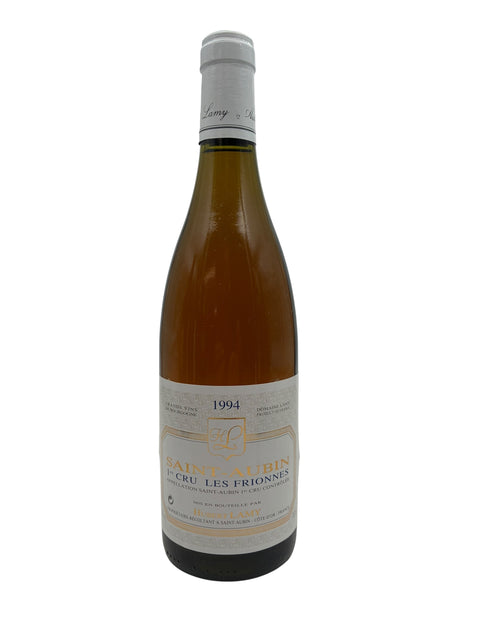 Flaska Saint Aubin Hubert Lamy 1994 vitt vin