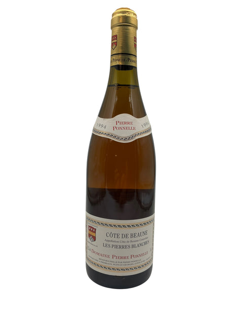 Flaska Côte de Beaune Pierre Ponnelle 1994 vitt vin