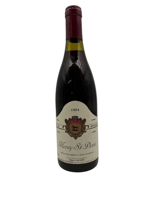 Flaska Morey-St-Denis rött vin från Hubert Lignier årgång 1994