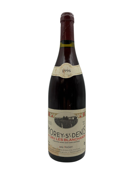 Rödvinsflaska Morey-Saint-Denis 1er Cru Les Blanchards 1996