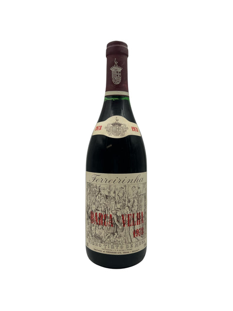 Flaska Barca Velha Ferreirinha rött vin från 1978