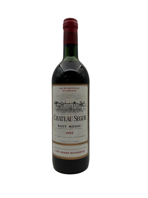 Château Ségur 1985 flaska från Haut Médoc