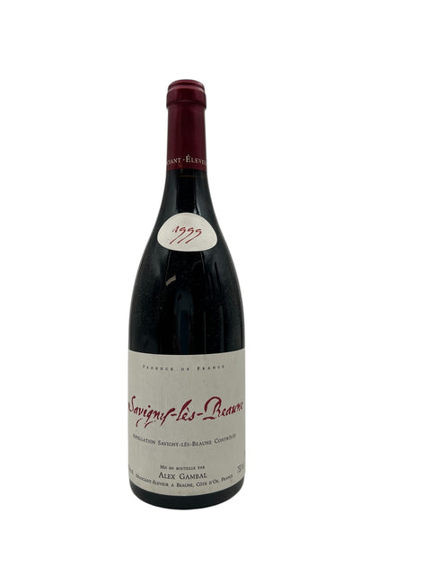 Flaska Savigny-lès-Beaune Alex Gambal 1999 rött vin