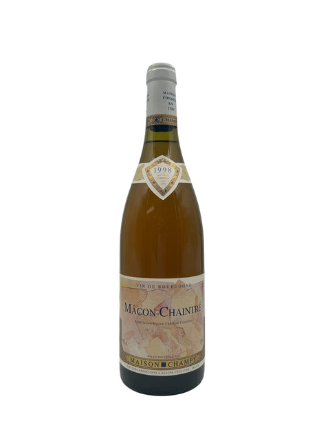 Flaska Mâcon-Chaintré Maison Champy 1998 vitt vin