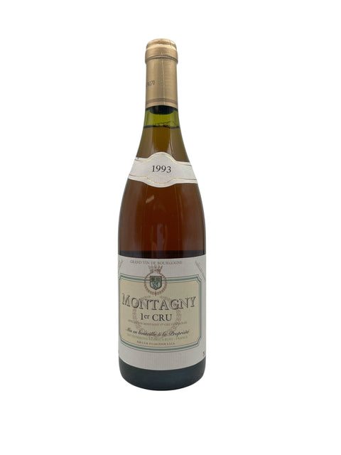Flaska Montagny 1er Cru Emile Chandesais 1993 vitt vin