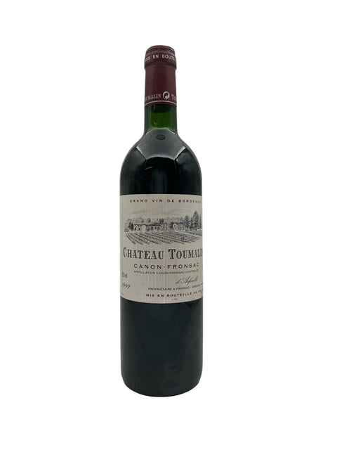 Chateau Toumalin 1999 flaska Bordeaux rött vin