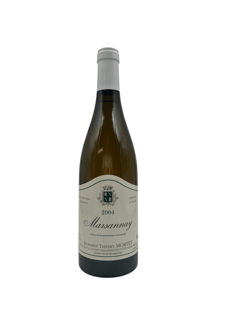 Flaska Marsannay 2004 från Domaine Thierry Mortet