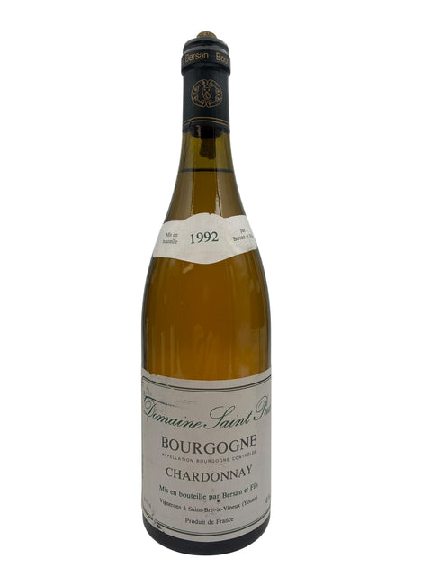 Bourgogne Domaine Saint Prix 1992 flaska