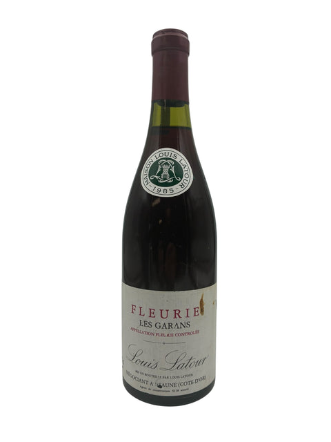 Fleurie Les Garans 1985 från Louis Latour-flaska