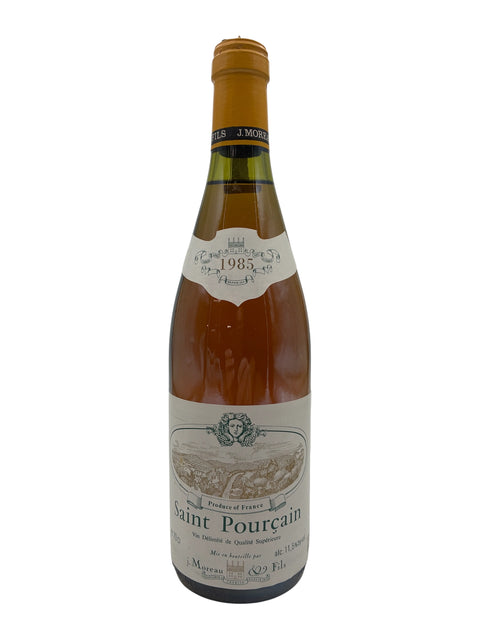 Flaska Saint Pourçain J. Moreau et Fils 1985 vitt vin