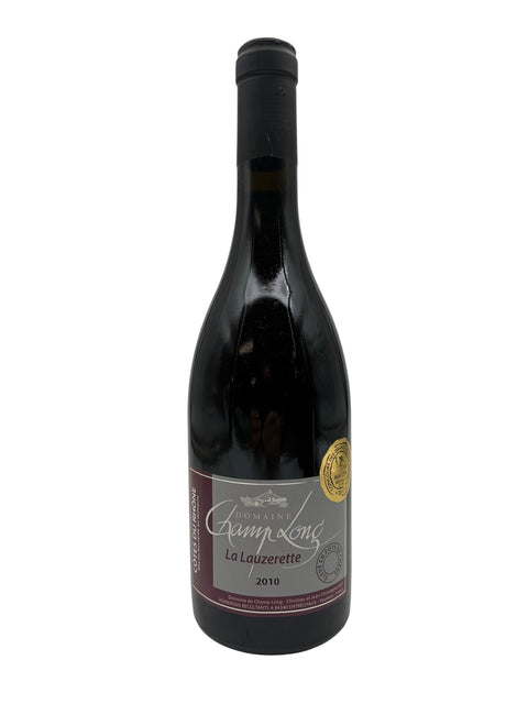 Flaska La Lauzerette rött vin från Domaine de Champ Long 2010