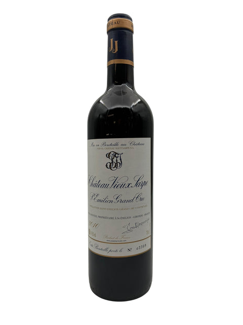 Flaska Château Vieux Sarpe 2010 Saint-Émilion Grand Cru rött vin